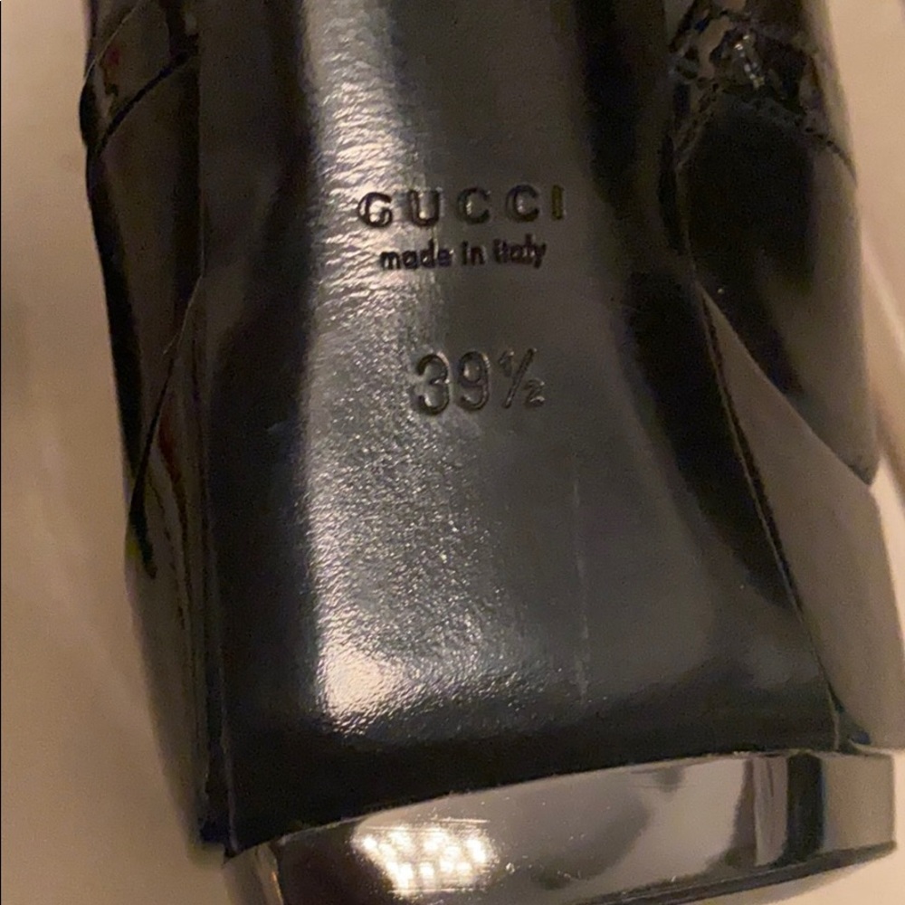 Gucci Nappa Stretch Thigh high Platform Boots - Picture 7 of 8